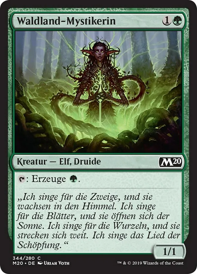Waldland-Mystikerin kaufen - Core Set 2020 bei TcG Love