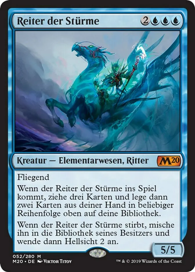 M20-52-Reiter-der-St-rme-de Reiter der Stürme kaufen - Core Set 2020 bei TcG Love