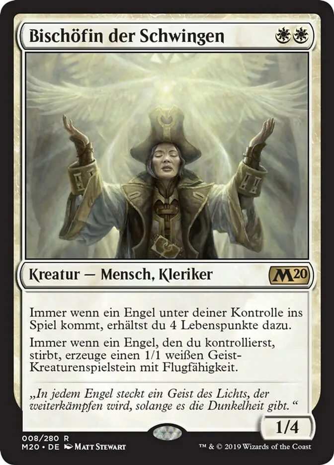 M20-8-Bisch-fin-der-Schwingen-de Bischöfin der Schwingen kaufen - Core Set 2020 bei TcG Love