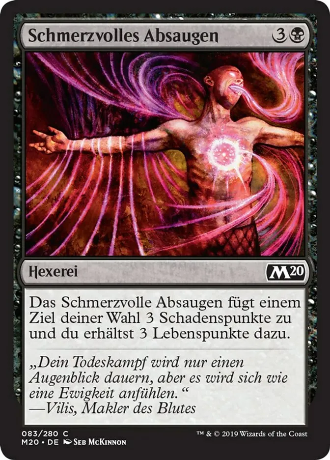 Schmerzvolles Absaugen kaufen - Core Set 2020 bei TcG Love
