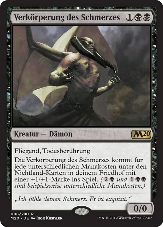 Verkörperung des Schmerzes kaufen - Core Set 2020 bei TcG Love