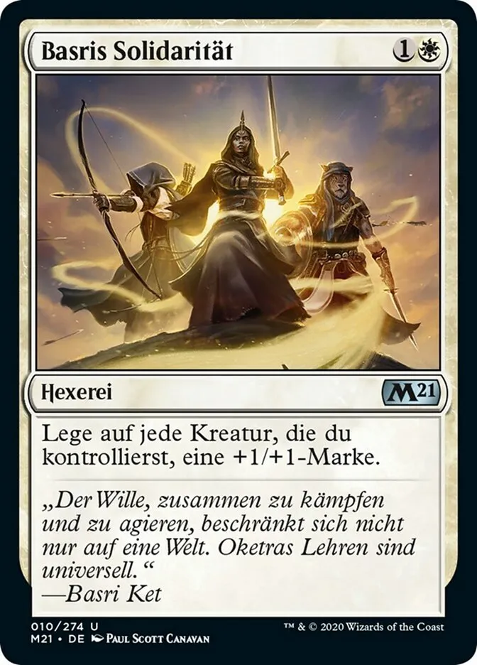 Basris Solidarität kaufen - Core Set 2021 bei TcG Love