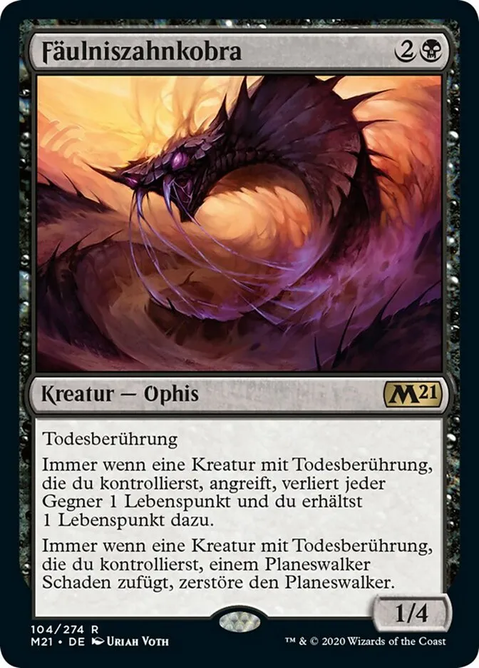 Fäulniszahnkobra kaufen - Core Set 2021 bei TcG Love