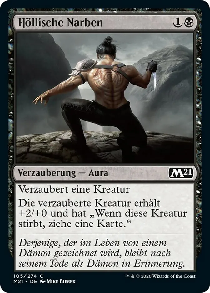 Höllische Narben kaufen - Core Set 2021 bei TcG Love