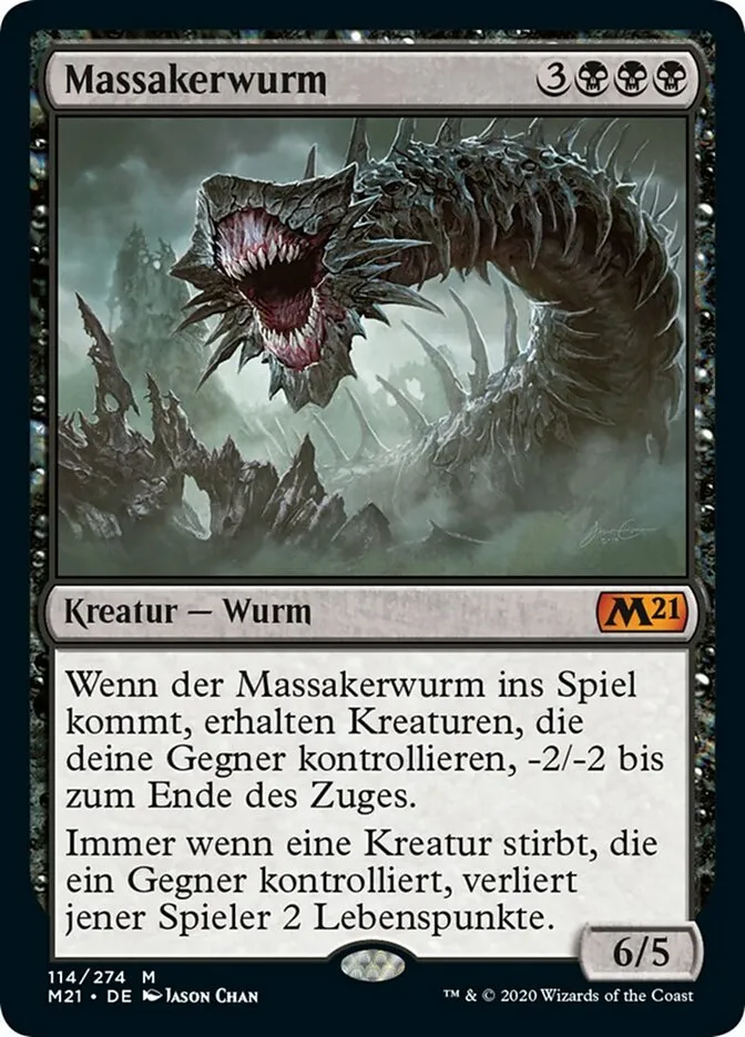 Massakerwurm kaufen - Core Set 2021 bei TcG Love
