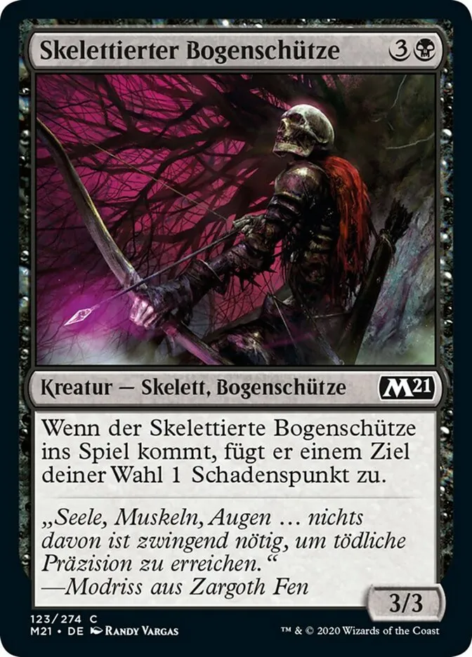Skelettierter Bogenschütze kaufen - Core Set 2021 bei TcG Love