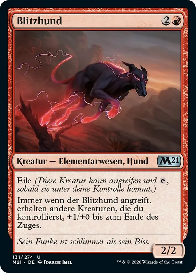 Blitzhund kaufen - Core Set 2021 bei TcG Love