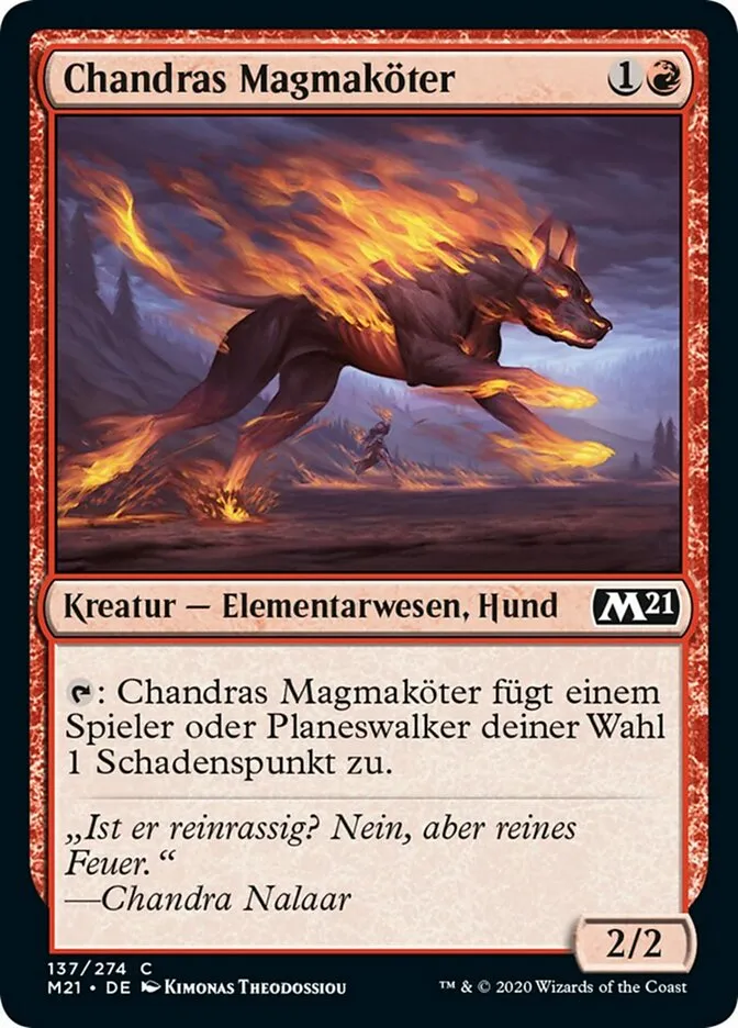 Chandras Magmaköter kaufen - Core Set 2021 bei TcG Love