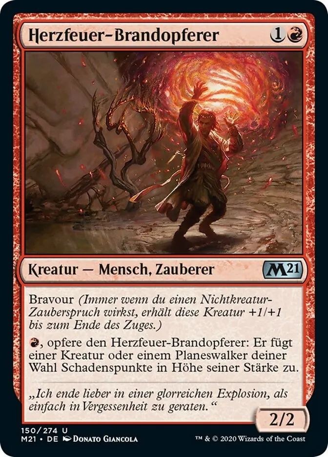 Herzfeuer-Brandopferer kaufen - Core Set 2021 bei TcG Love