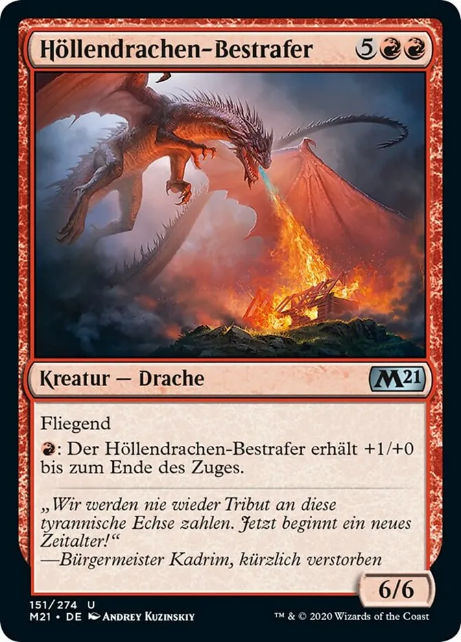 Höllendrachen-Bestrafer kaufen - Core Set 2021 bei TcG Love