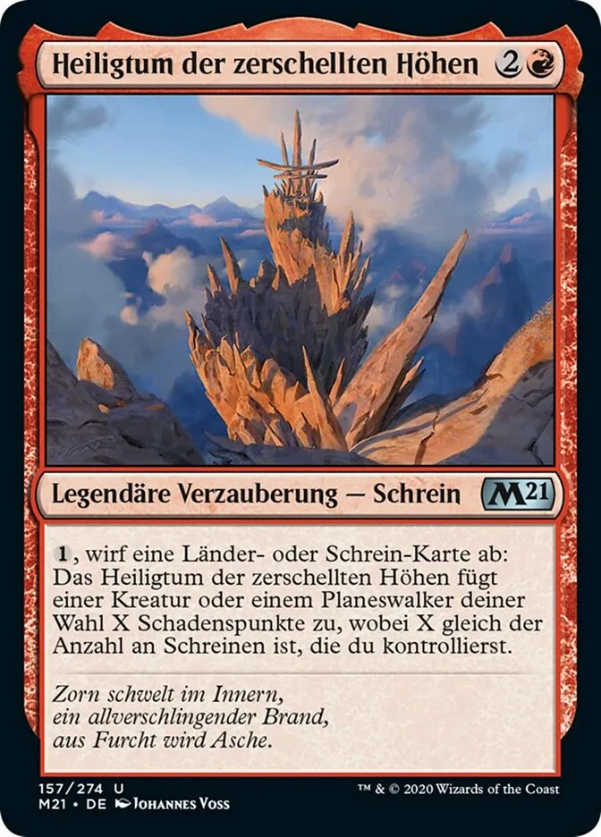 Heiligtum der zerschellten Höhen kaufen - Core Set 2021 bei TcG Love