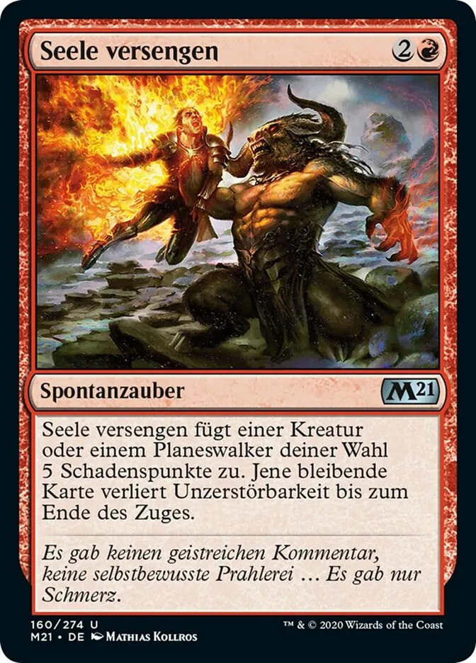 Seele versengen kaufen - Core Set 2021 bei TcG Love