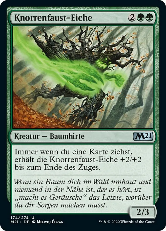 Knorrenfaust-Eiche kaufen - Core Set 2021 bei TcG Love
