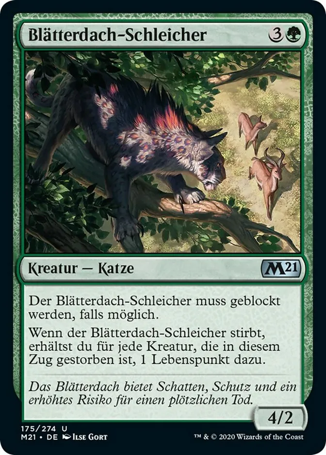 Blätterdach-Schleicher kaufen - Core Set 2021 bei TcG Love