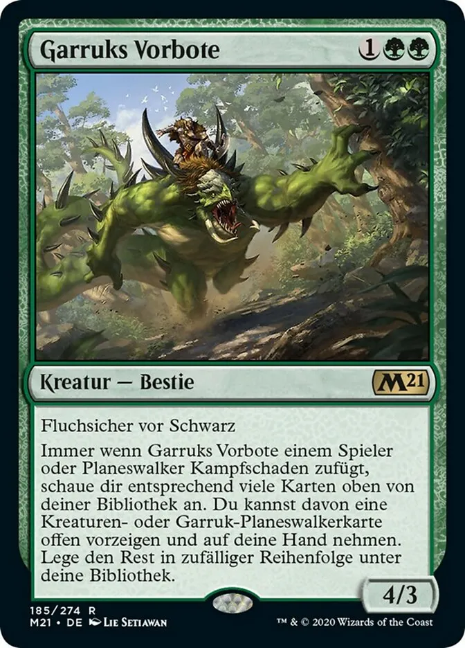 Garruks Vorbote kaufen - Core Set 2021 bei TcG Love