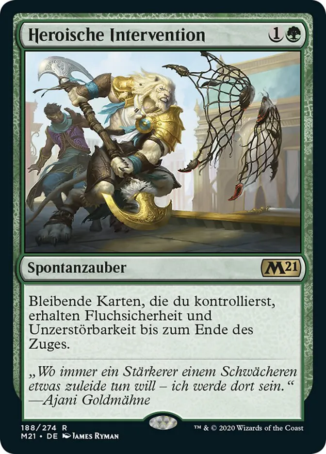 Heroische Intervention kaufen - Core Set 2021 bei TcG Love