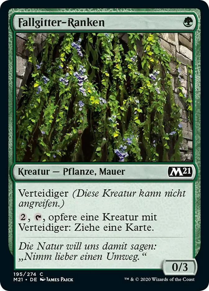 Fallgitter-Ranken kaufen - Core Set 2021 bei TcG Love