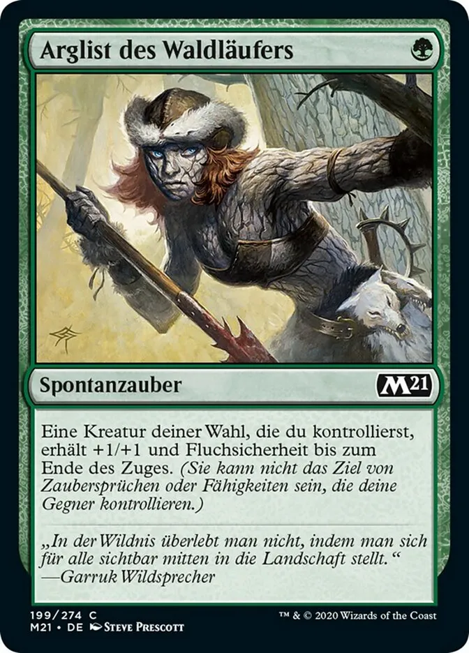 Arglist des Waldläufers kaufen - Core Set 2021 bei TcG Love