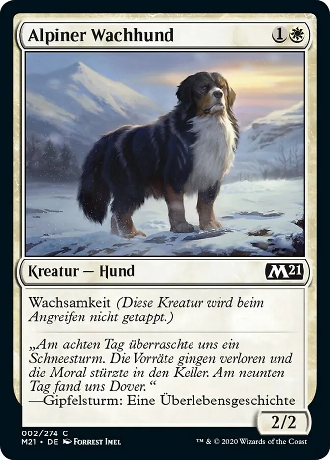 Alpiner Wachhund kaufen - Core Set 2021 bei TcG Love