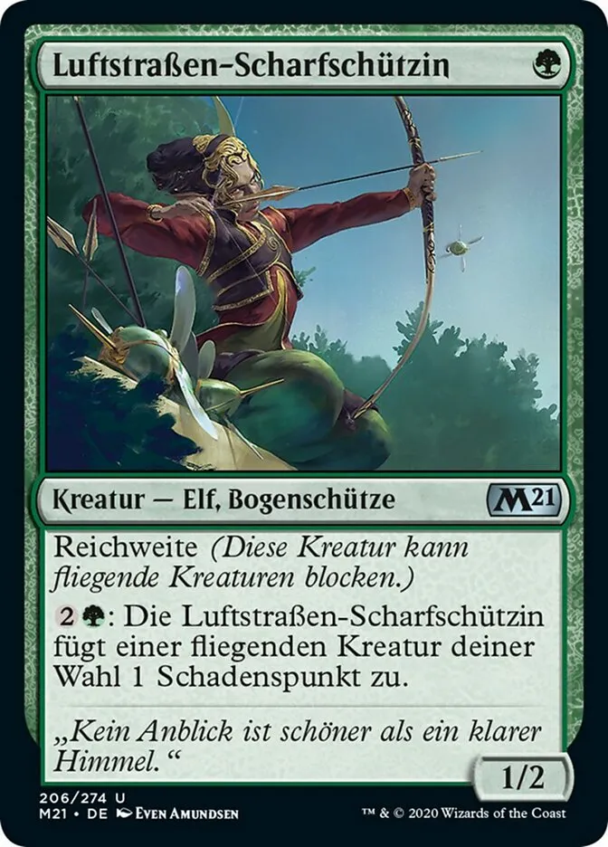 Luftstraßen-Scharfschützin kaufen - Core Set 2021 bei TcG Love