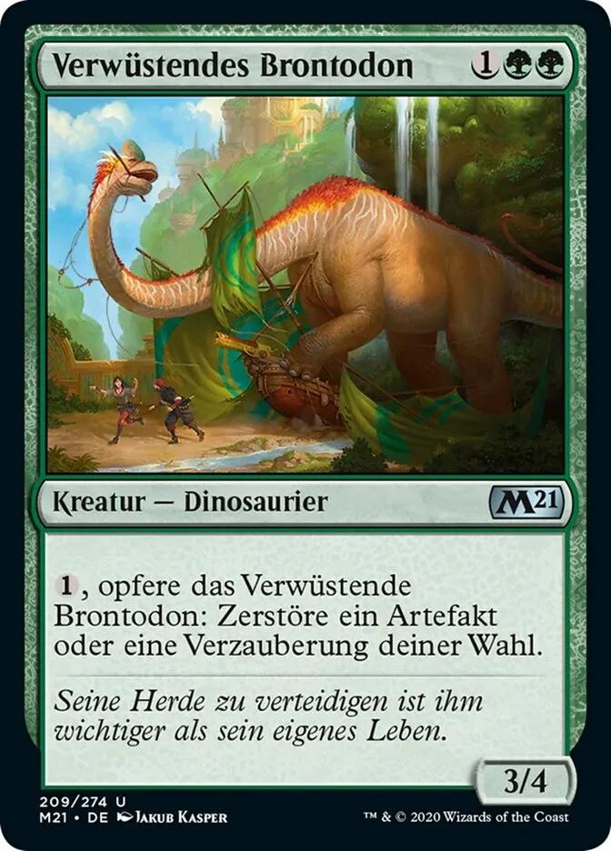 Verwüstendes Brontodon kaufen - Core Set 2021 bei TcG Love