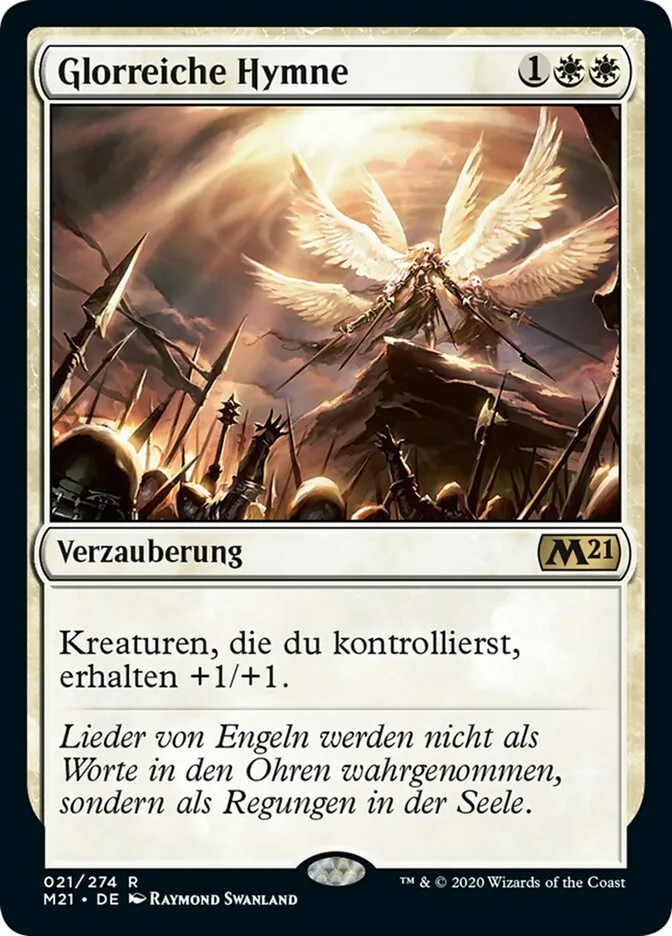 Glorreiche Hymne kaufen - Core Set 2021 bei TcG Love