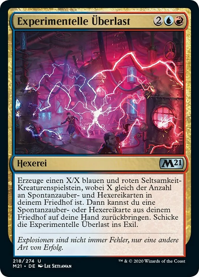 Experimentelle Überlast kaufen - Core Set 2021 bei TcG Love
