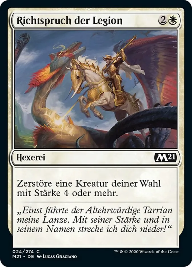 Richtspruch der Legion kaufen - Core Set 2021 bei TcG Love