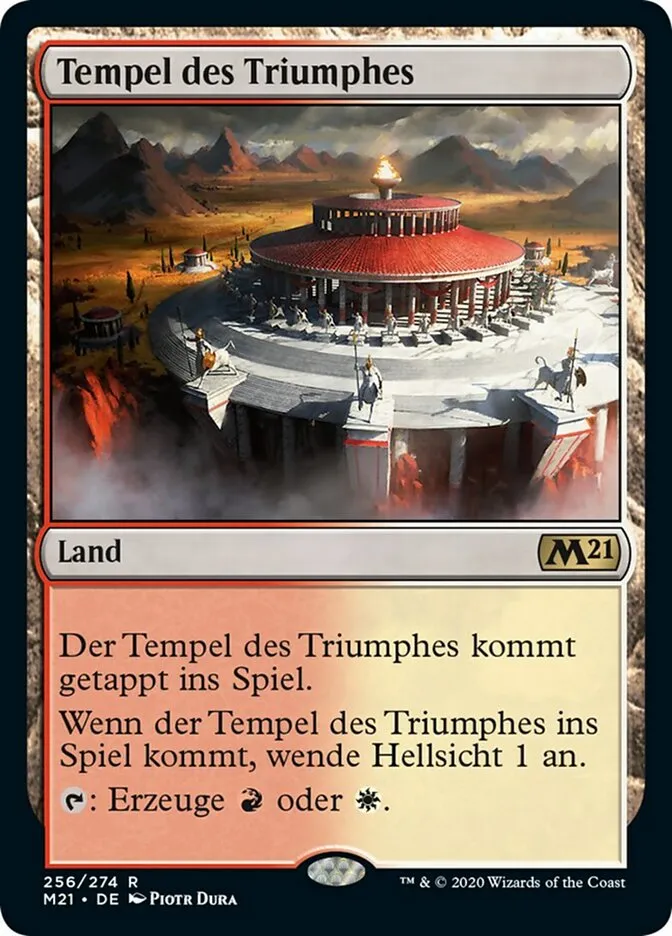 Tempel des Triumphes kaufen - Core Set 2021 bei TcG Love