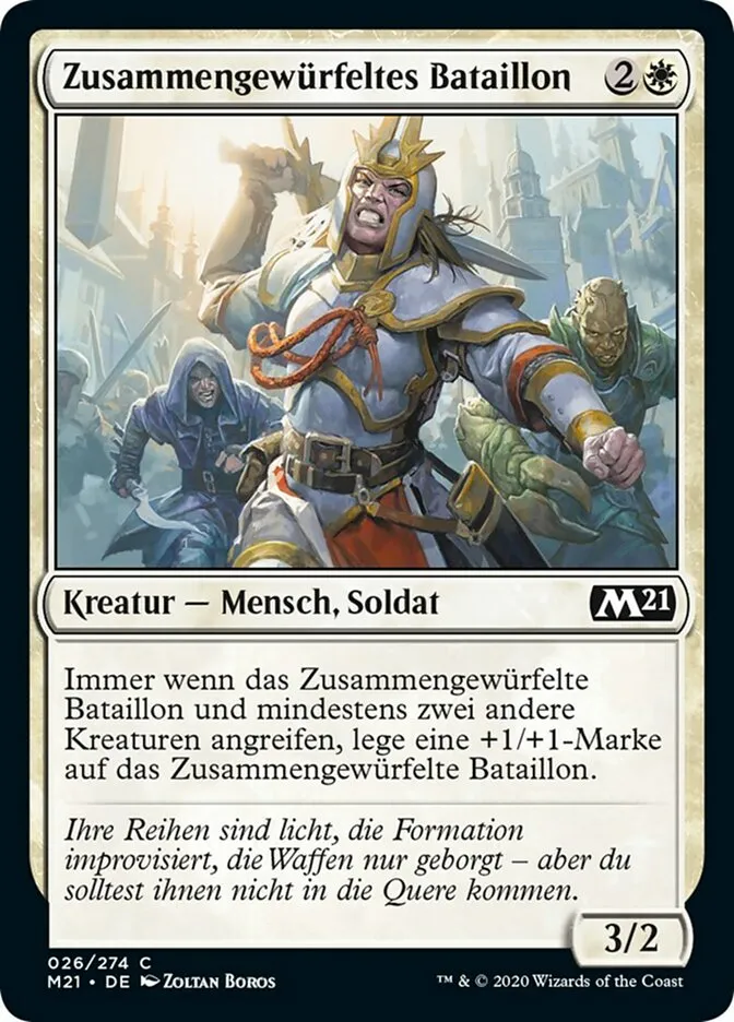 Zusammengewürfeltes Bataillon kaufen - Core Set 2021 bei TcG Love