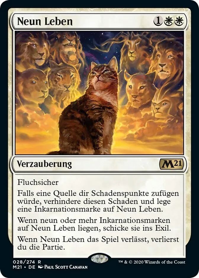 Neun Leben kaufen - Core Set 2021 bei TcG Love