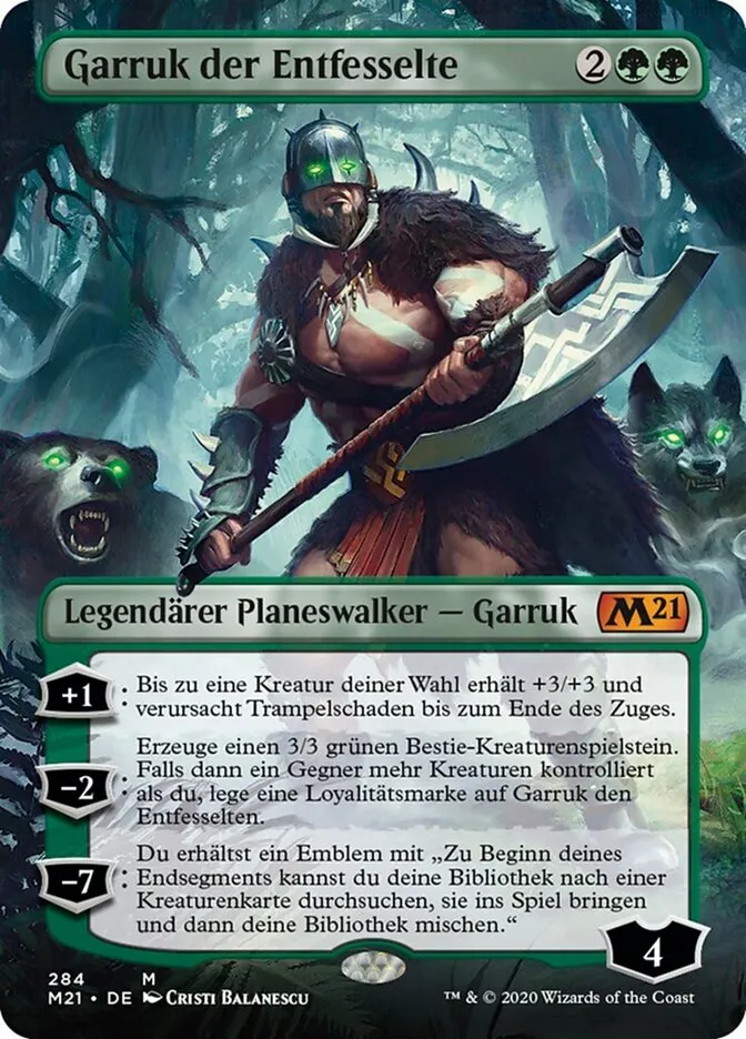 Garruk der Entfesselte kaufen - Core Set 2021 bei TcG Love