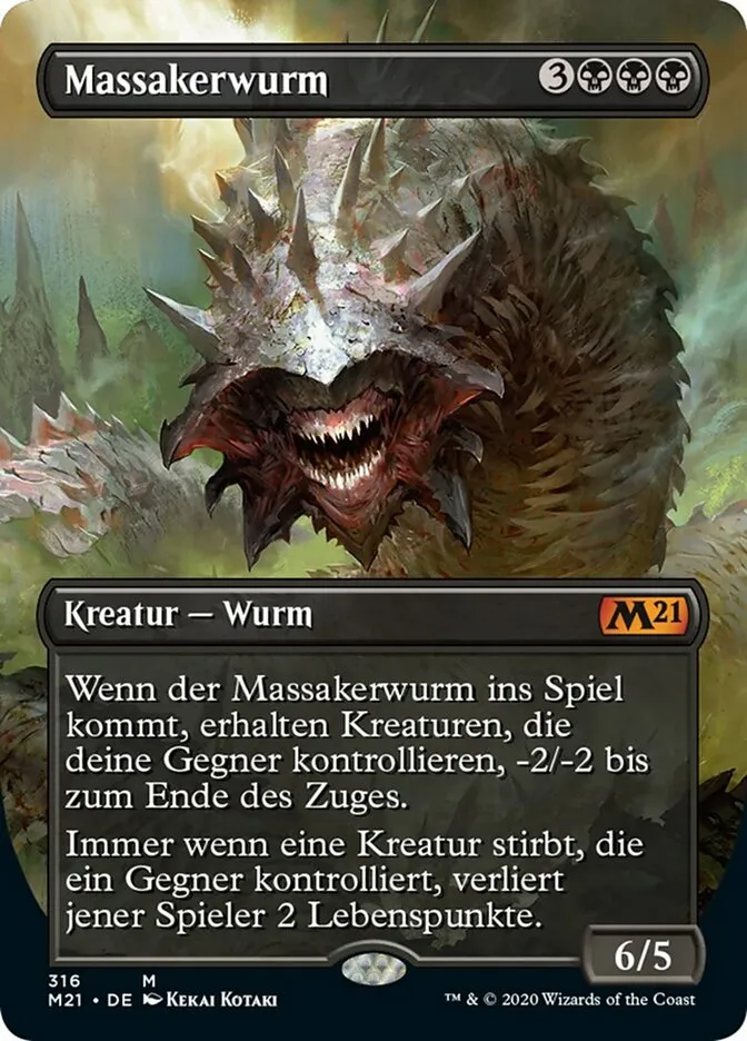Massakerwurm kaufen - Core Set 2021 bei TcG Love