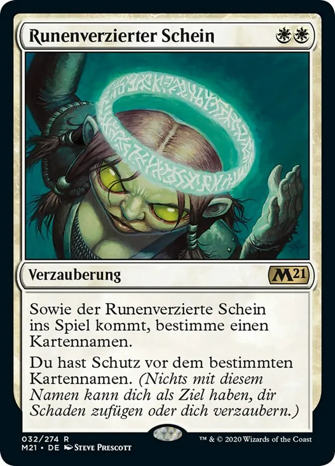 Runenverzierter Schein kaufen - Core Set 2021 bei TcG Love