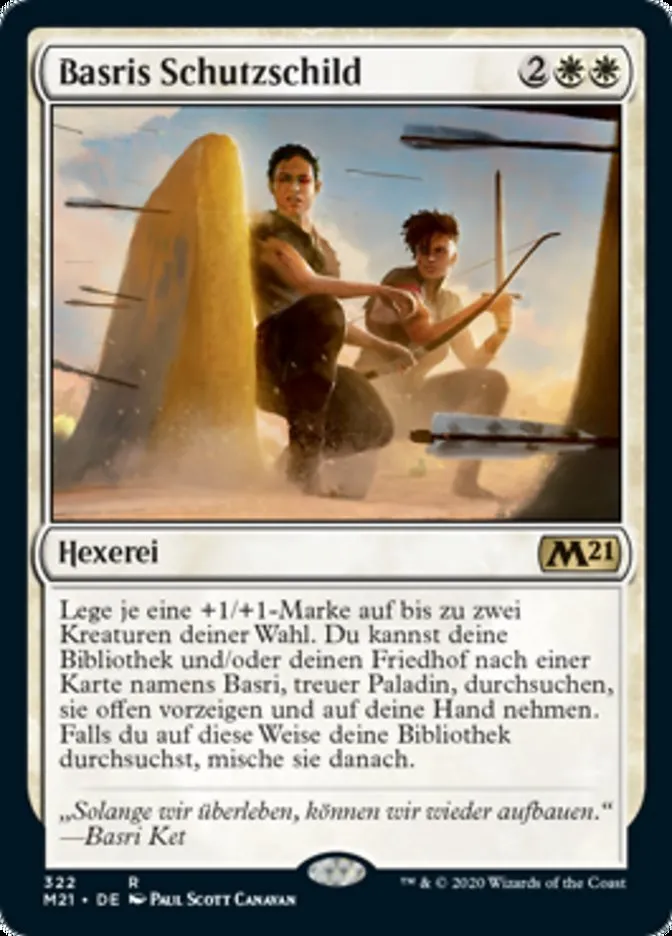 Basris Schutzschild kaufen - Core Set 2021 bei TcG Love