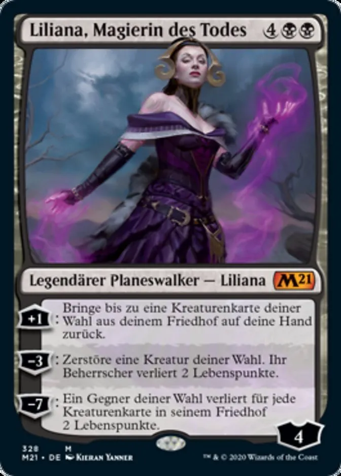 Liliana, Magierin des Todes kaufen - Core Set 2021 bei TcG Love