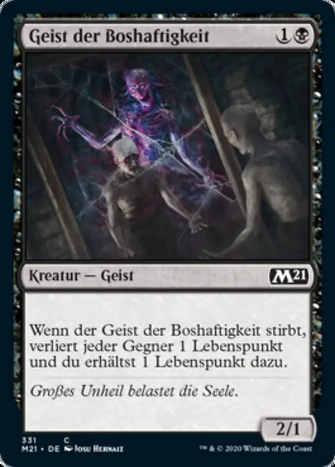 Geist der Boshaftigkeit kaufen - Core Set 2021 bei TcG Love