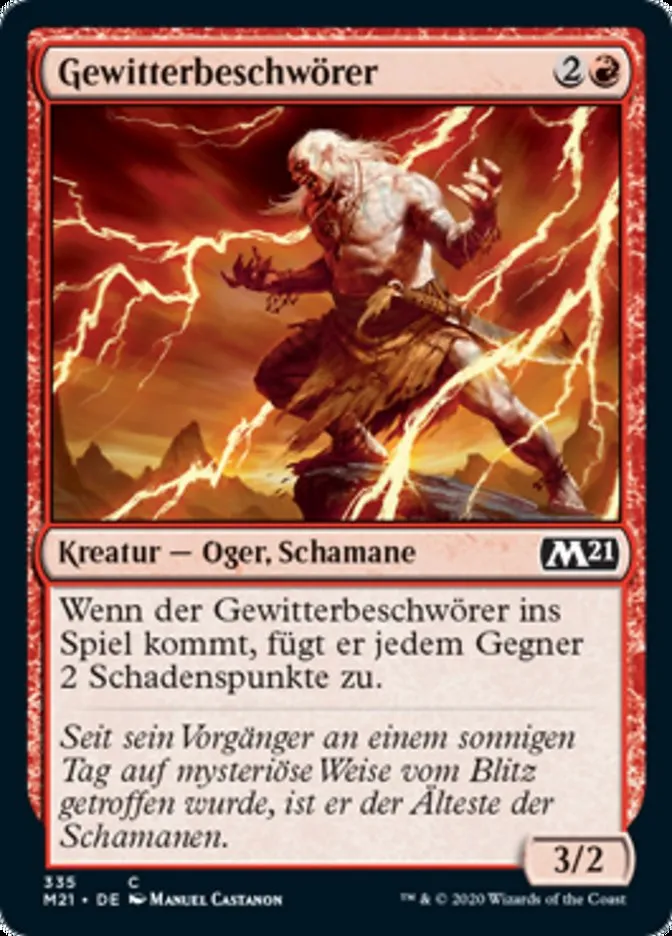 Gewitterbeschwörer kaufen - Core Set 2021 bei TcG Love