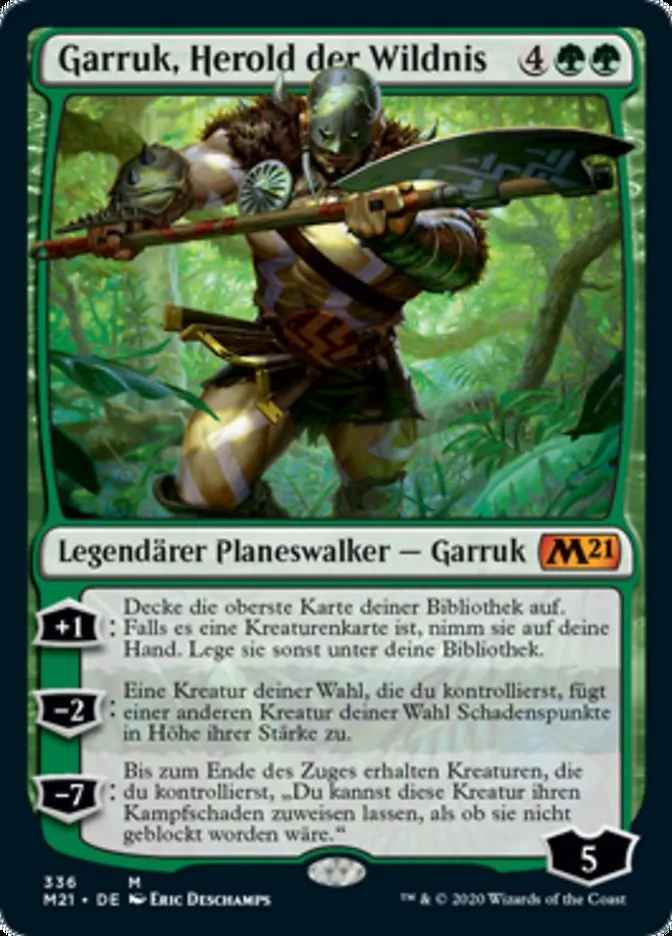 Garruk, Herold der Wildnis kaufen - Core Set 2021 bei TcG Love