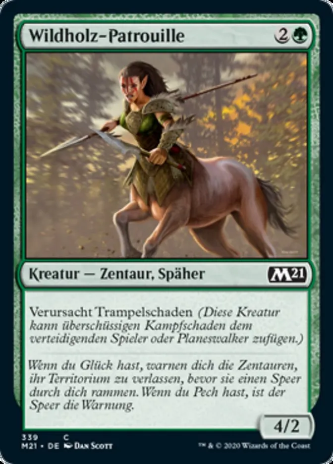 Wildholz-Patrouille kaufen - Core Set 2021 bei TcG Love