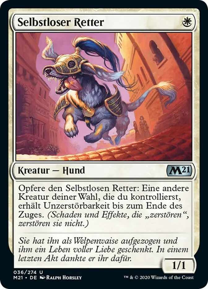 Selbstloser Retter kaufen - Core Set 2021 bei TcG Love