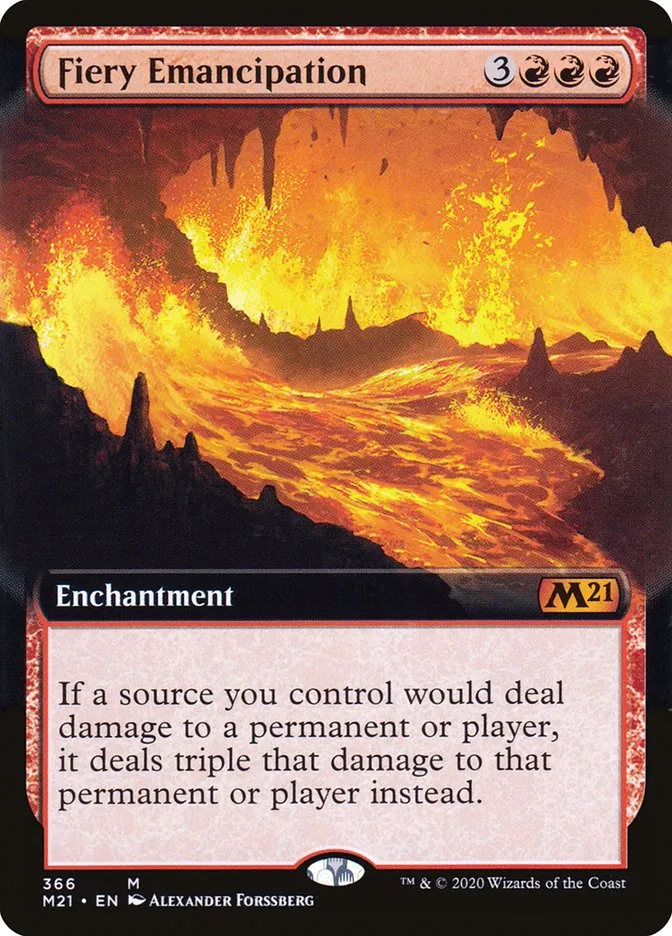 Fiery Emancipation kaufen - Core Set 2021 bei TcG Love