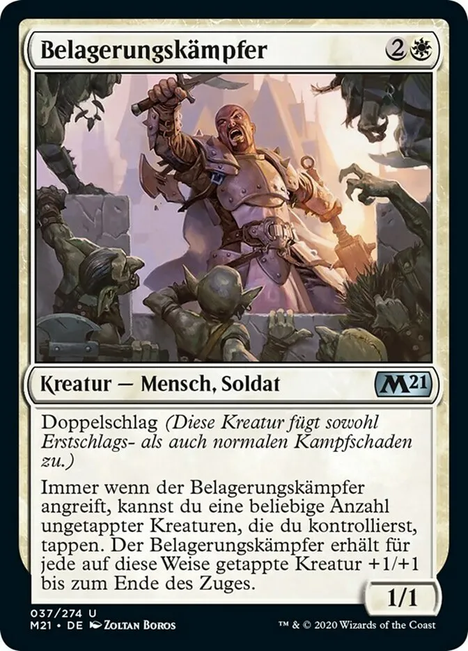 Belagerungskämpfer kaufen - Core Set 2021 bei TcG Love