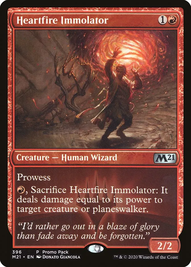 Heartfire Immolator kaufen - Core Set 2021 bei TcG Love
