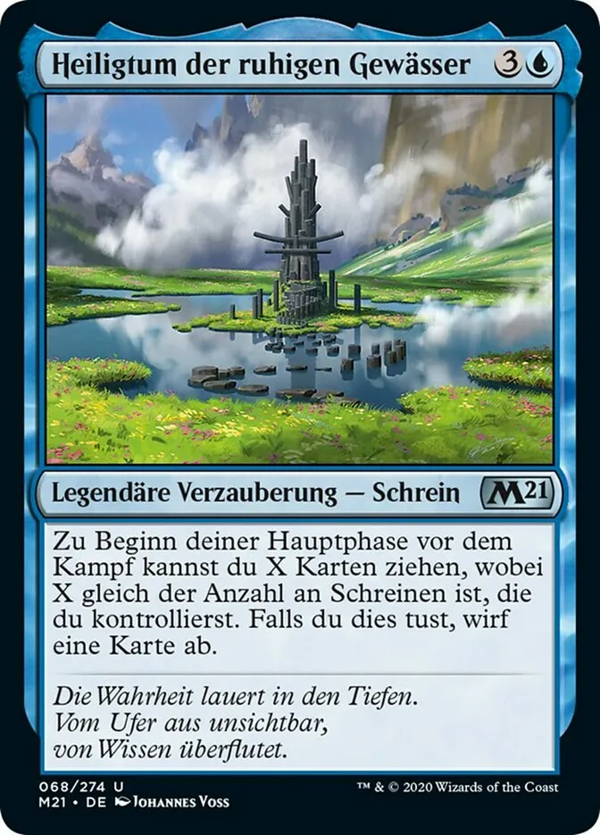 Heiligtum der ruhigen Gewässer kaufen - Core Set 2021 bei TcG Love