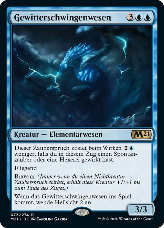 Gewitterschwingenwesen kaufen - Core Set 2021 bei TcG Love