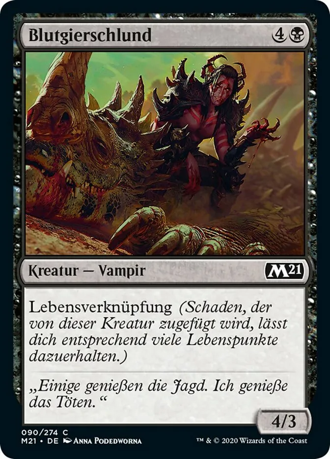 Blutgierschlund kaufen - Core Set 2021 bei TcG Love