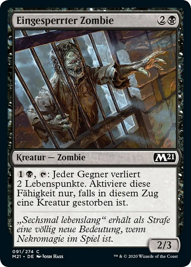 Eingesperrter Zombie kaufen - Core Set 2021 bei TcG Love