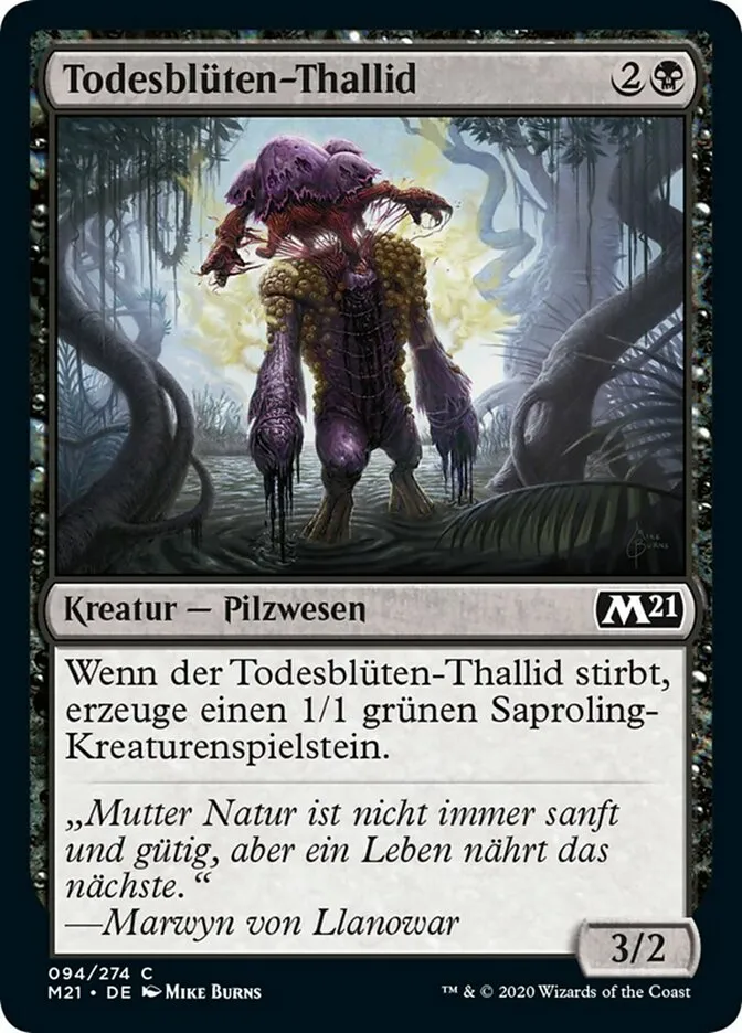 Todesblüten-Thallid kaufen - Core Set 2021 bei TcG Love