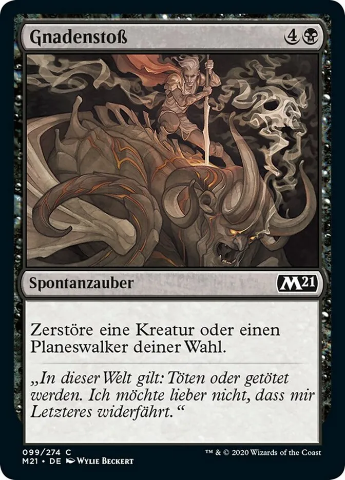 Gnadenstoß kaufen - Core Set 2021 bei TcG Love